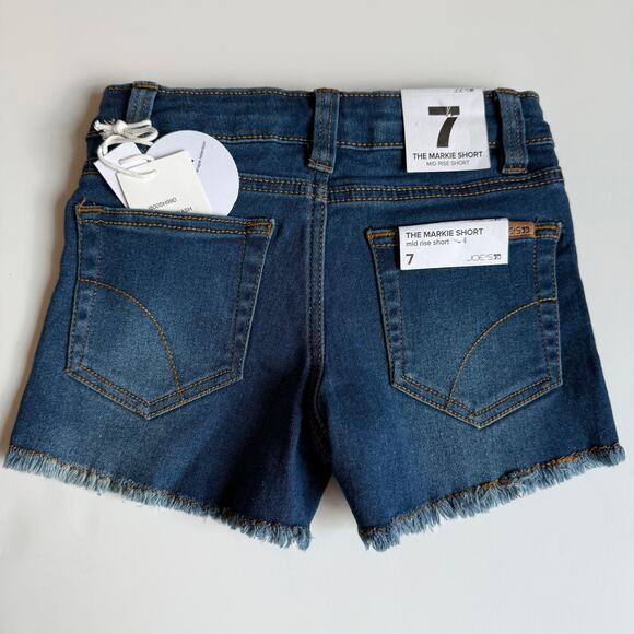 NEW Joe's Jeans Markie Denim Shorts 7 Youth - Picture 9 of 12